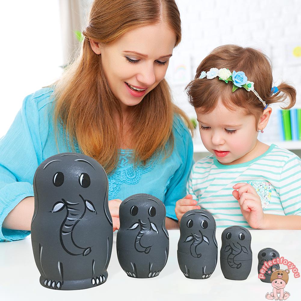 elephant russian dolls