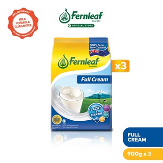 Image of Fernleaf Full Cream Milk Powder (900g x 3)