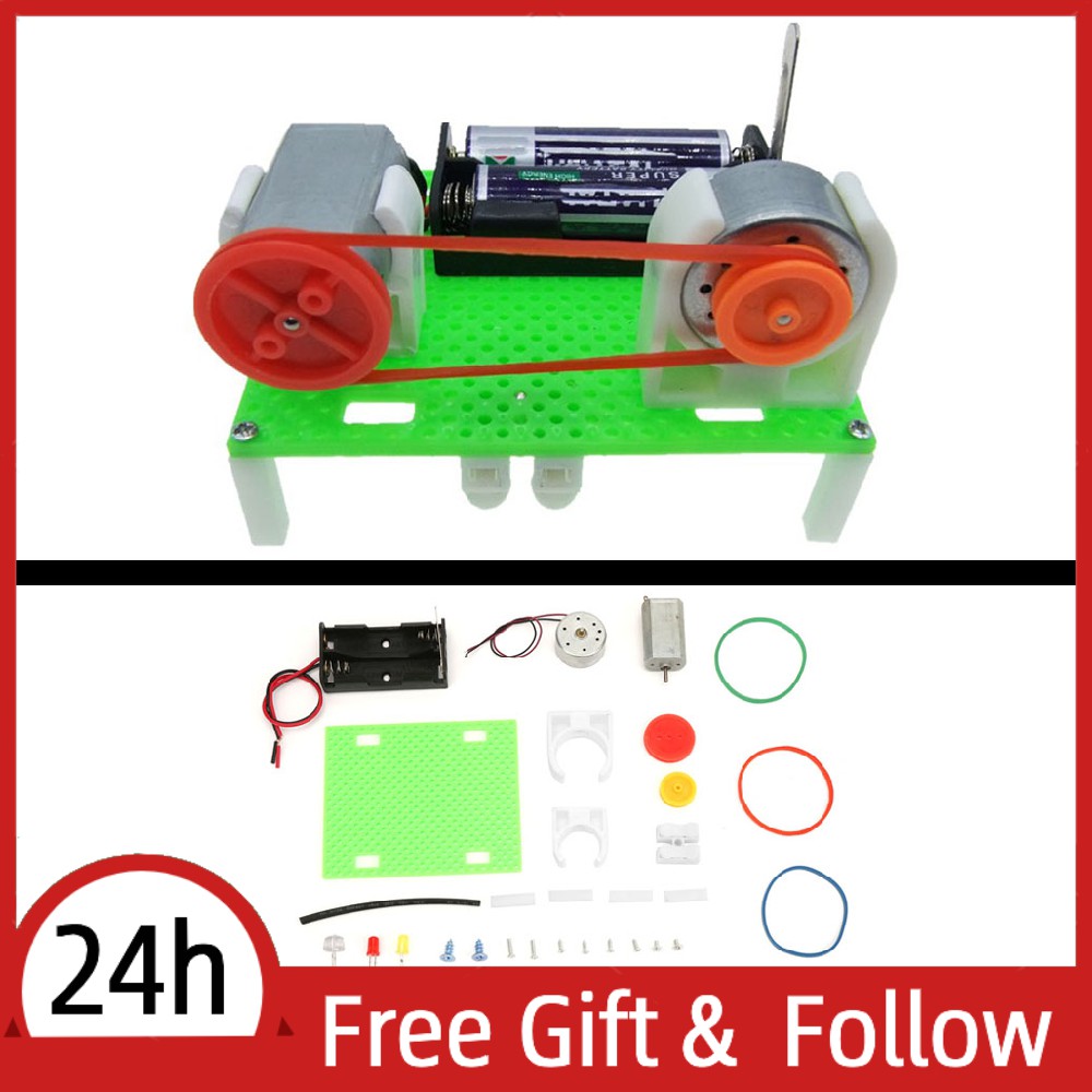 [Ready Stock] Superg DIY Electric Generator Mini Motor Physics Toy For