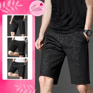 【READY STOCK】ST191/ 192/ 193 M-5XL Men Summer Shorts Sport Quick- drying Zip Pocket Seluar pendek Lelaki Casual Pants