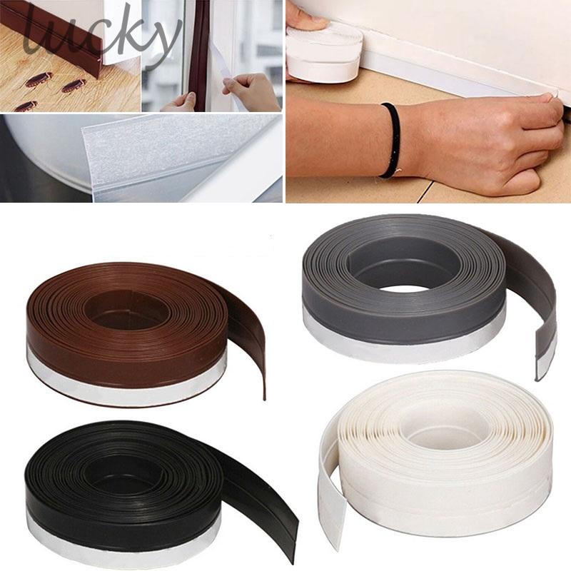 Self Adhesive Door Accessories Bottom Rubber Strip For Cabinets 45mm Seal Strip Shopee Malaysia