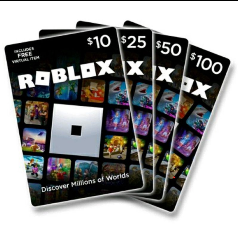 Roblox Robux T Card 400 Robux Shopee Malaysia 