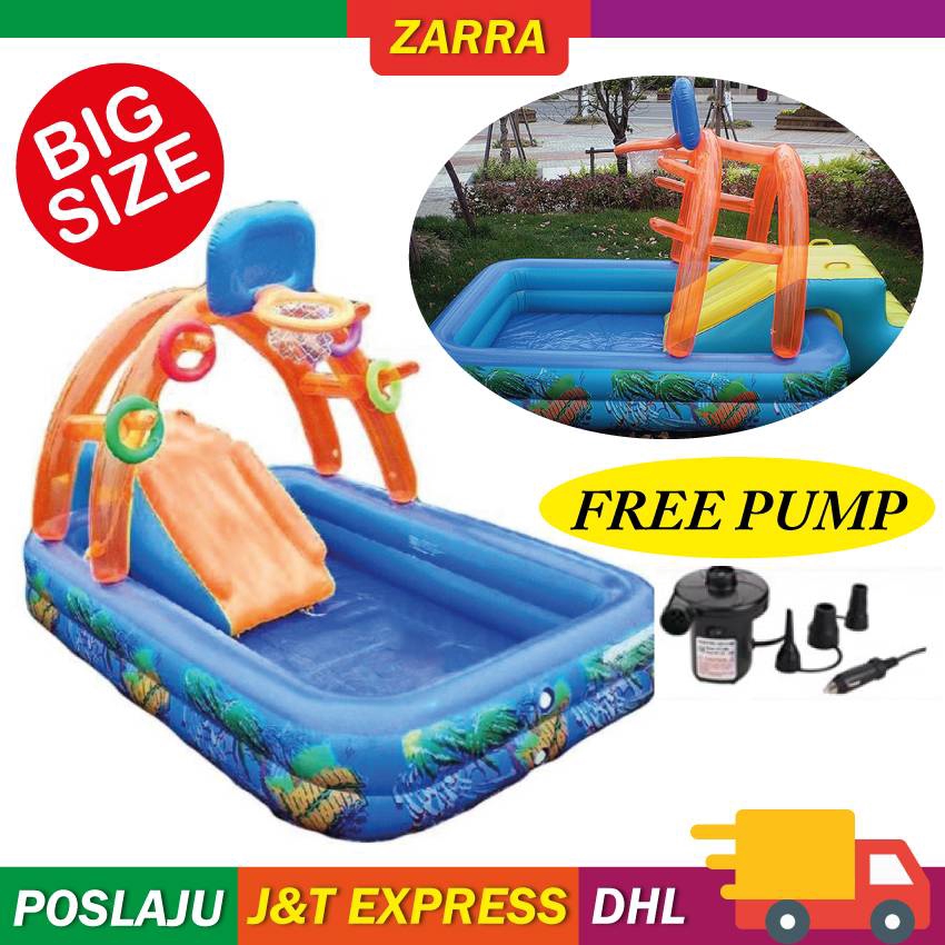 Sg Ready Stocku Inflatable Swimming Pool Kids Pool Baby Pool Baby Swimming Pool Kolam Renang Budak