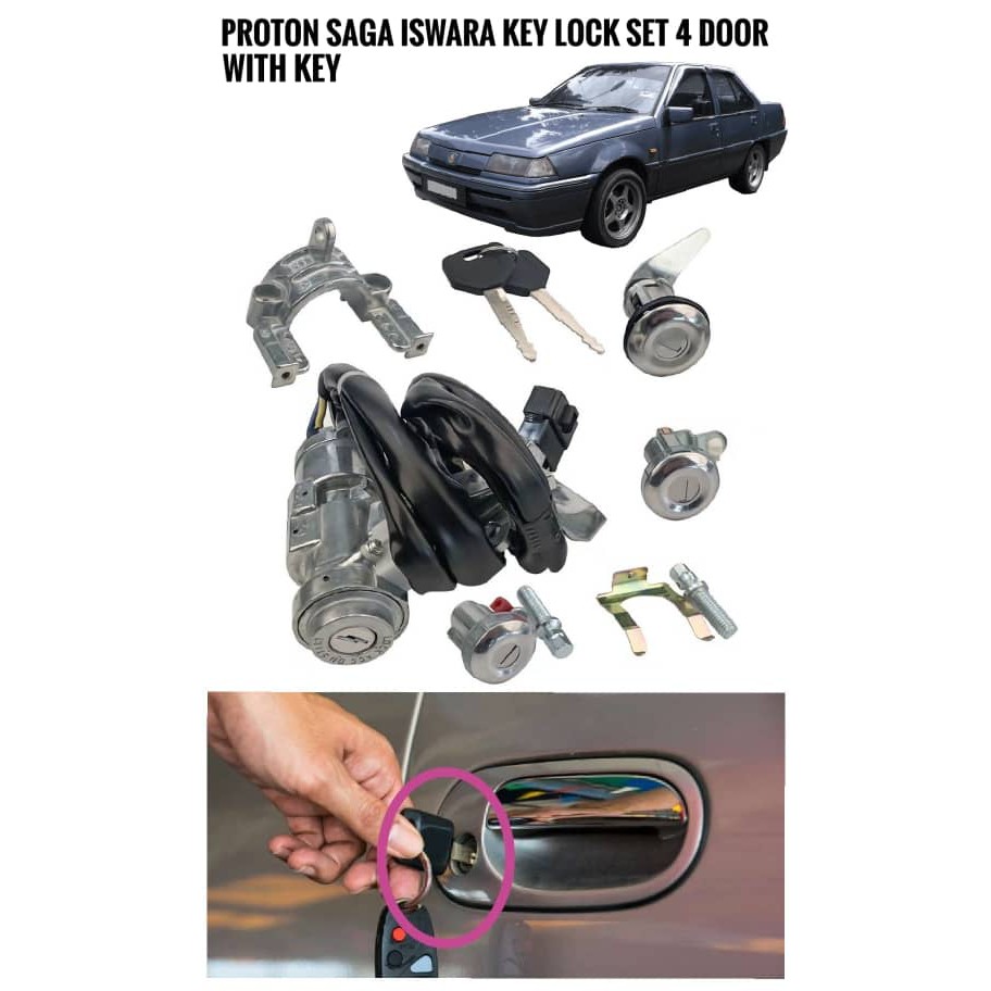 Proton Saga Old Iswara LMST Sedan Aeroback A/B Key Set ...