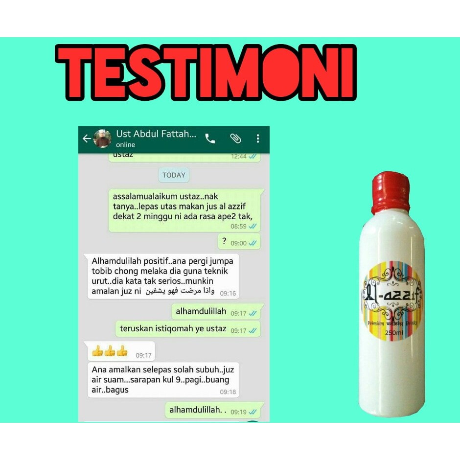 Buy Jus Al Azzif Jus Gout Jantung Tersumbat Kolestrol Seetracker Malaysia