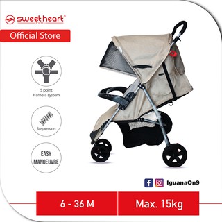 3 wheel compact stroller