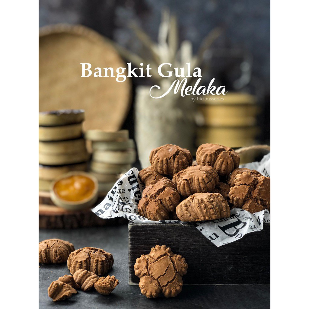 Premium Cookies Bangkit Gula Melaka 450g Shopee Malaysia