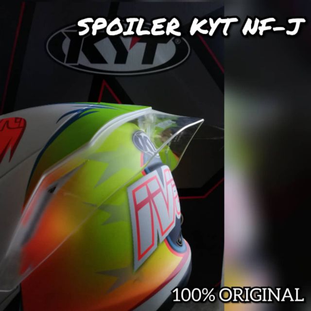 100 ORIGINAL♚READY STOCK HELMET KYT NFJ SPOILER / HELMET KYT NFR