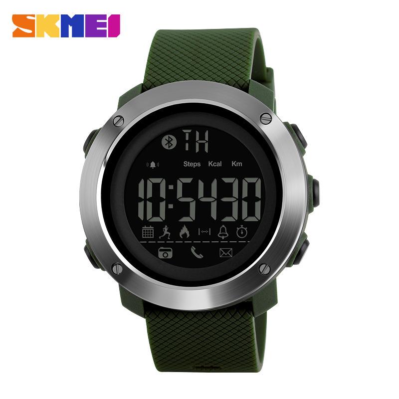 skmei bluetooth digital smart watch