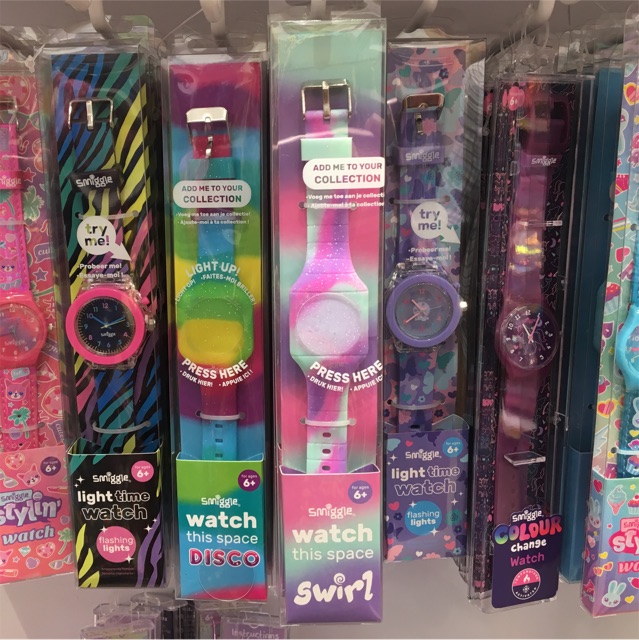 smiggle digital watch instructions