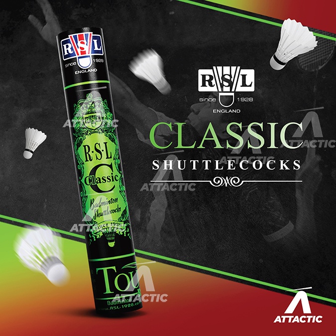 RSL Classic Badminton Shuttlecock Shopee Malaysia