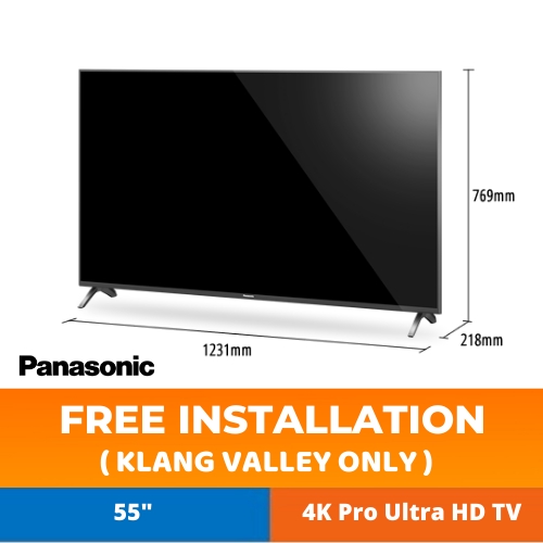 Panasonic 55 Gx800 4k Pro Uhd Hdr Smart Tv Th 55gx800k Shopee Malaysia