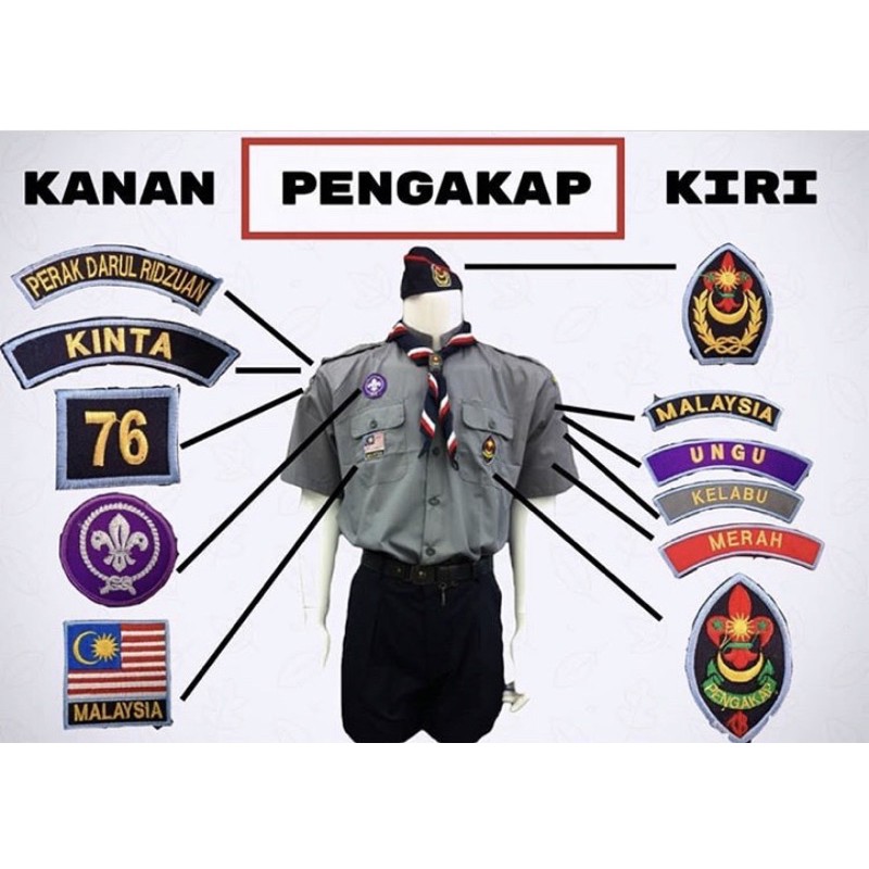 Baju uniform pengakap