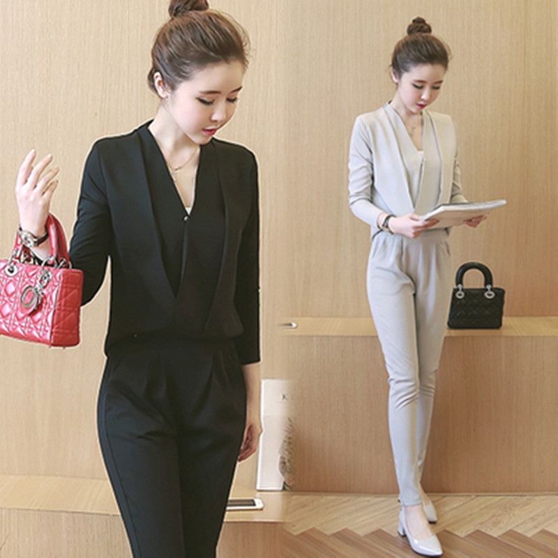 long sleeve pant jumpsuit