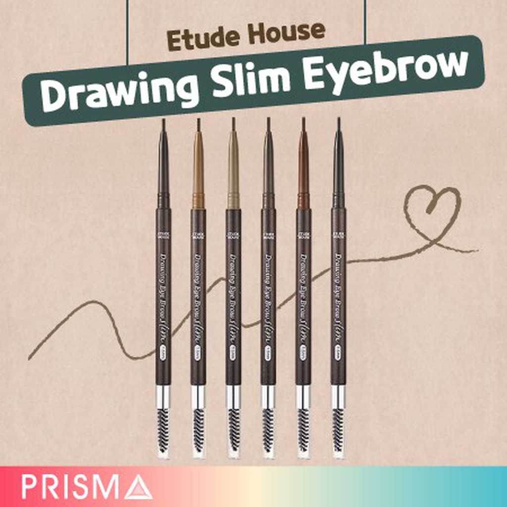 Etude House Drawing Slim Eyebrow 1.5mm Brow pencil Shopee Malaysia