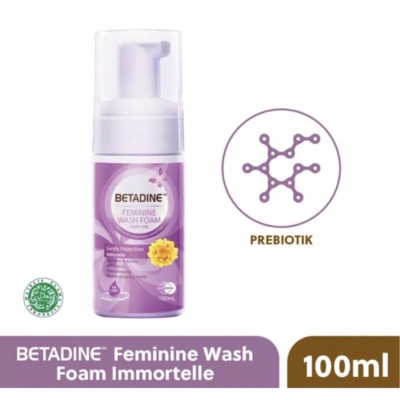 Betadine Feminine wash foam Immorrotle / Female Soap Shopee Malaysia