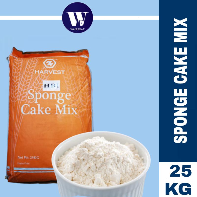 [25KG] HBI SPONGE CAKE PREMIX TEPUNG OPTIMA TEPUNG KEK SPAN