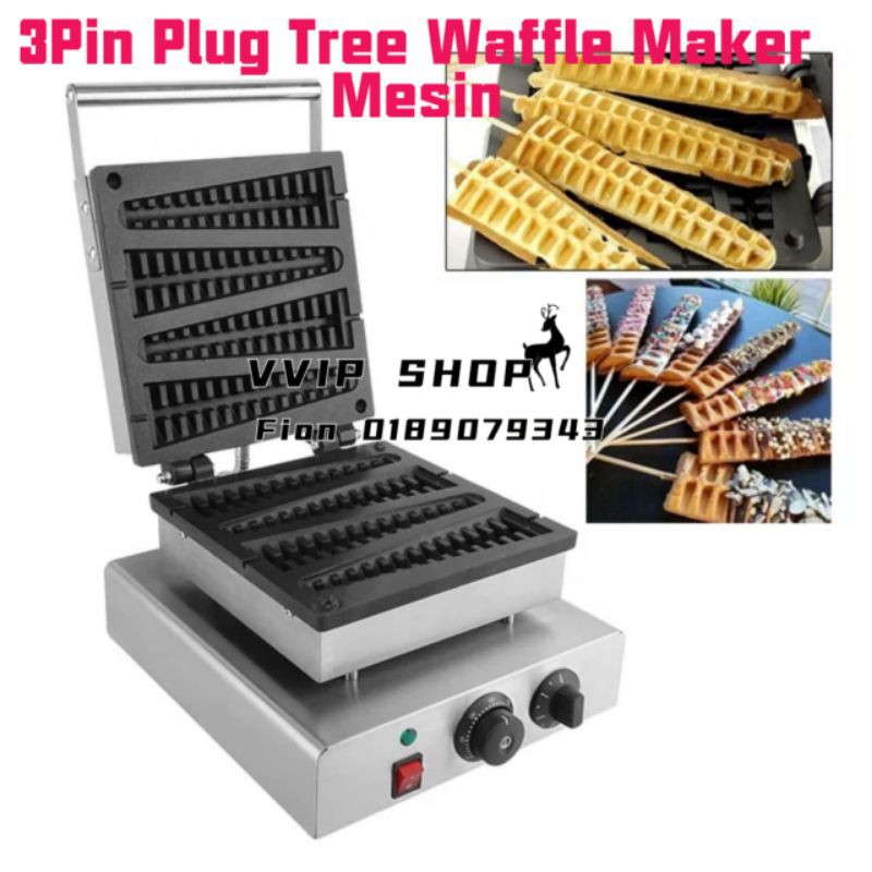 Commercial Waffle Oven Characteristic Waffle Maker Pine Tree Muffin Maker Christmas Tree Cake Maker