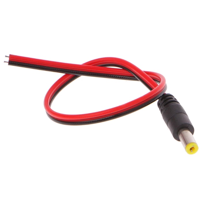 HIKVISION Analog Connector CCTV DC Jack Plug Male Power Socket Wire