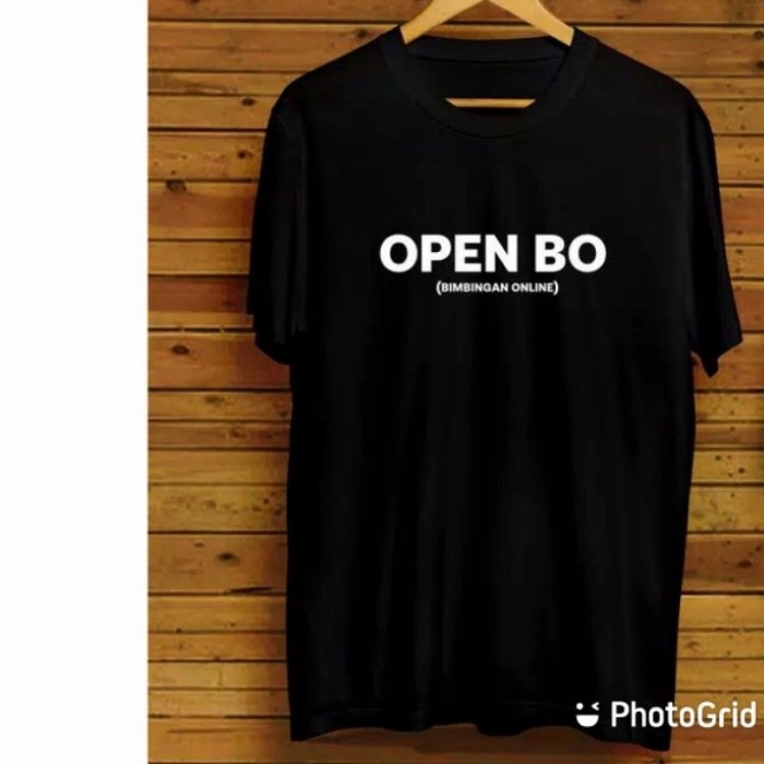 ONLINE GUIDANCE OPEN BO T-SHIRTS / MEN'S CLOTHING TSHIRT / ROEMAH KEMBAR
