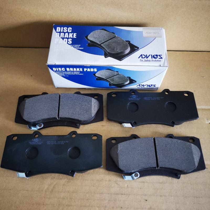 Toyota Hilux Vigo Brake Pads Front KUN26 20112015 (Advics Japan