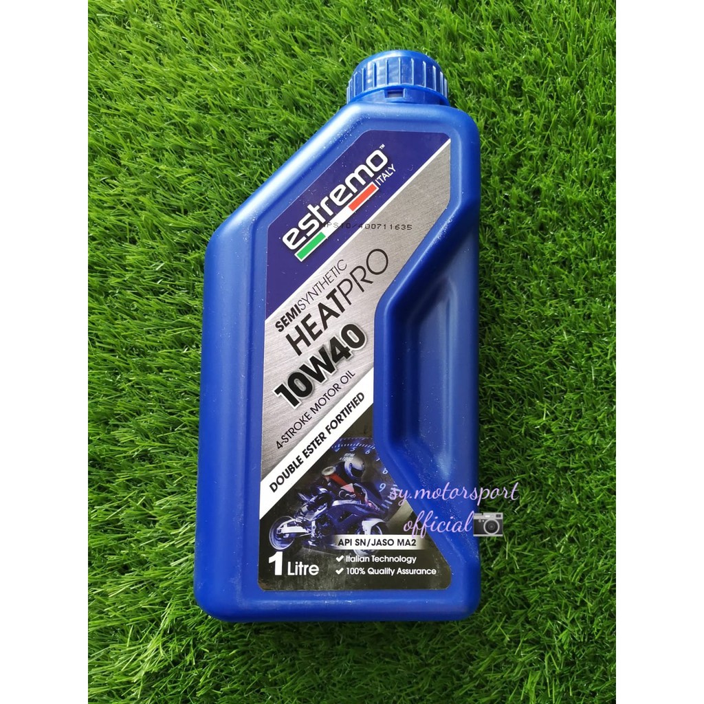 Estremo Italy 4t Heatpro Motomax Scootmax 1l Motor Oil Coolant 100 Original 15w50 10w40 10w50 10w60 5w40 Scooter Shopee Malaysia