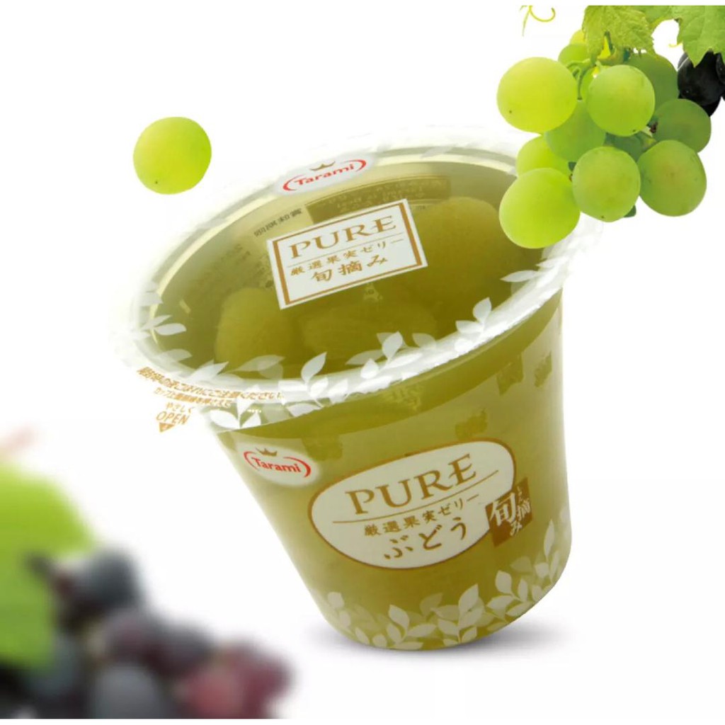 Tarami Pure Fruit Jelly Assorted Flavour 日本tarami 进口大果肉果冻优纯系列新鲜真果肉270g Shopee Malaysia