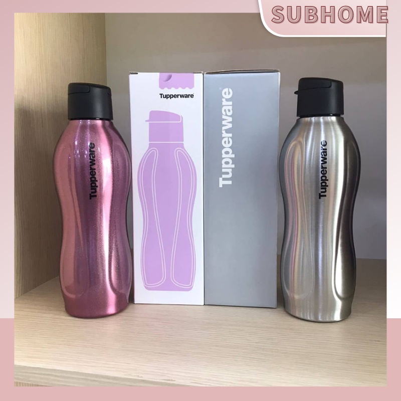 Tupperware Stainless Steel Eco Bottle 880ml Flip Top Special Edition