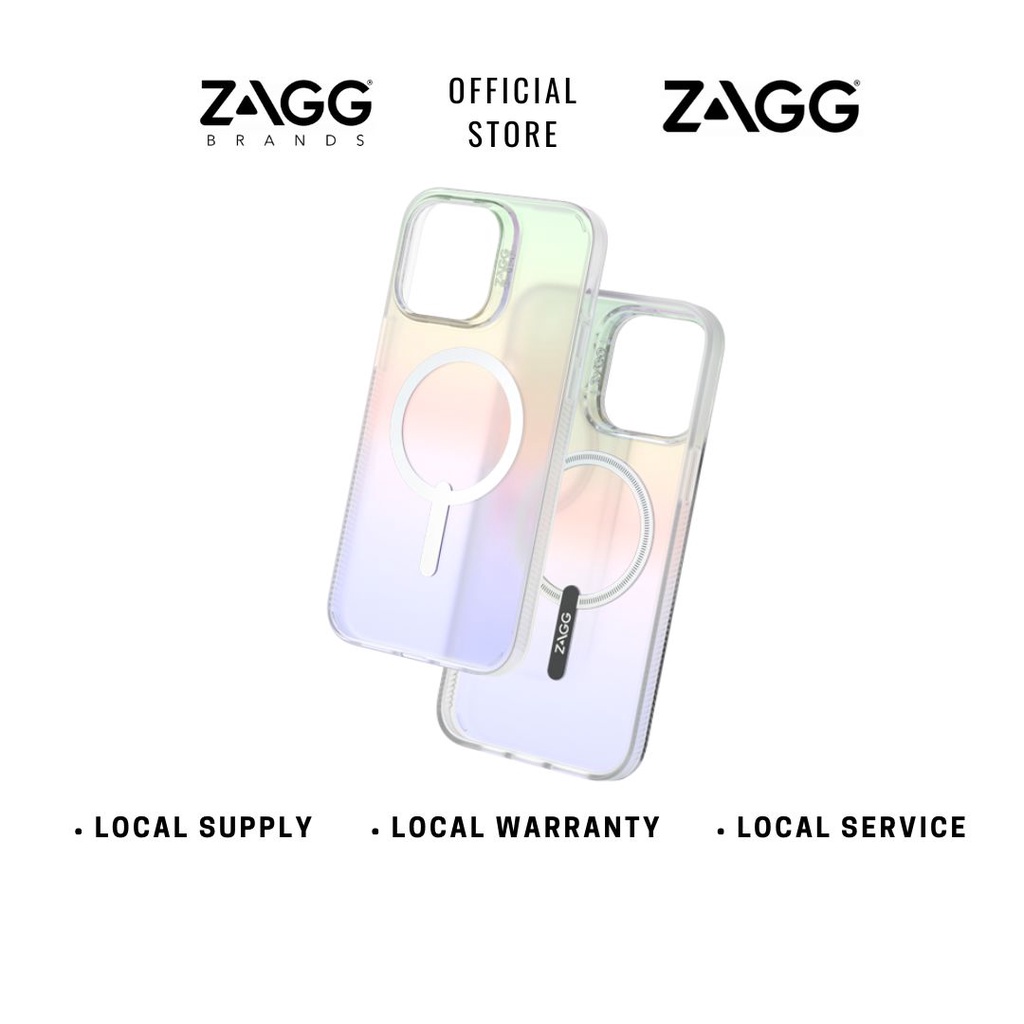 ZAGG Iridescent Snap Case for iPhone 14 (6.1") Shopee Malaysia