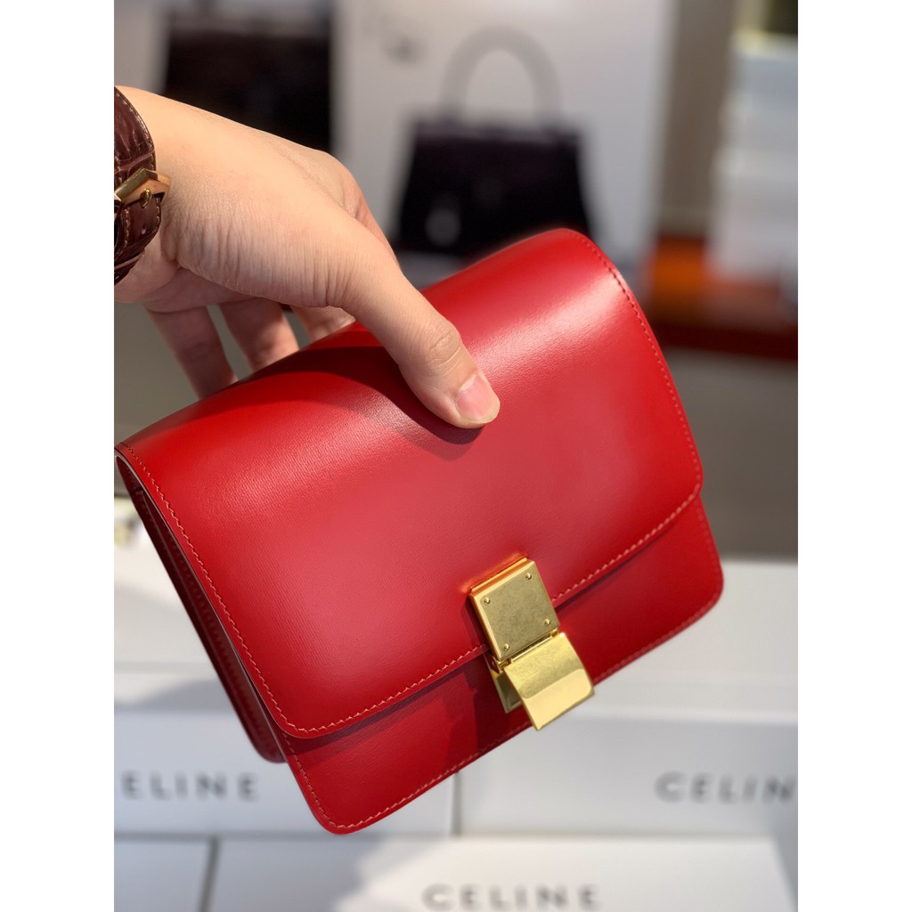 celine box mini red