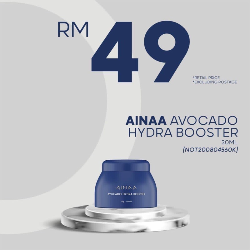 Ainaa Moisturizer Avocado Hydra Booster