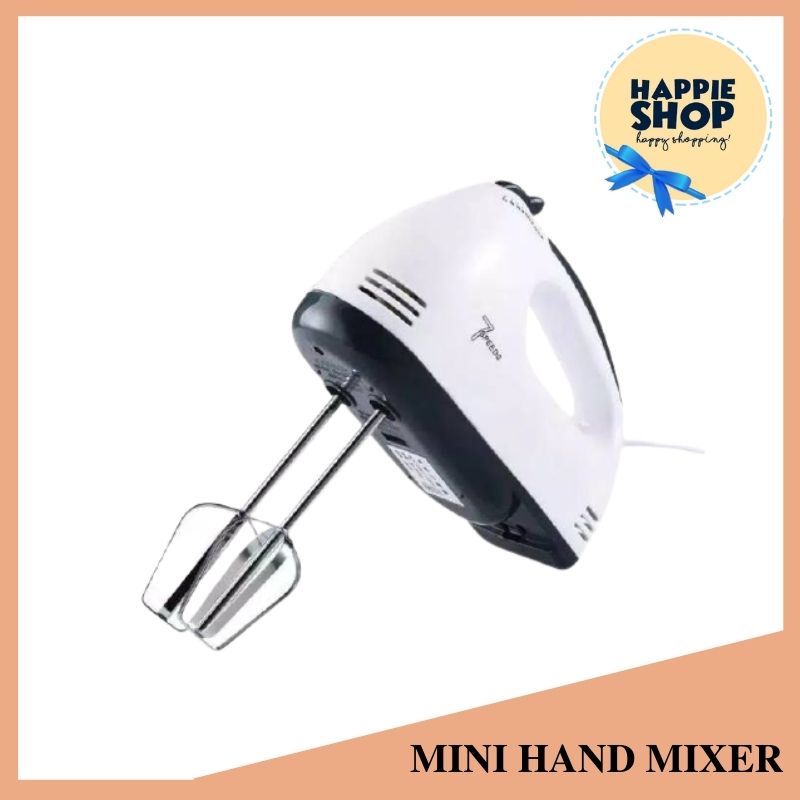 Mini HAND Mixer 7speed Multifunctional Mini Dough Whisk Mixer Shopee
