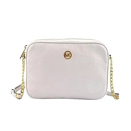 michael kors fulton crossbody silver