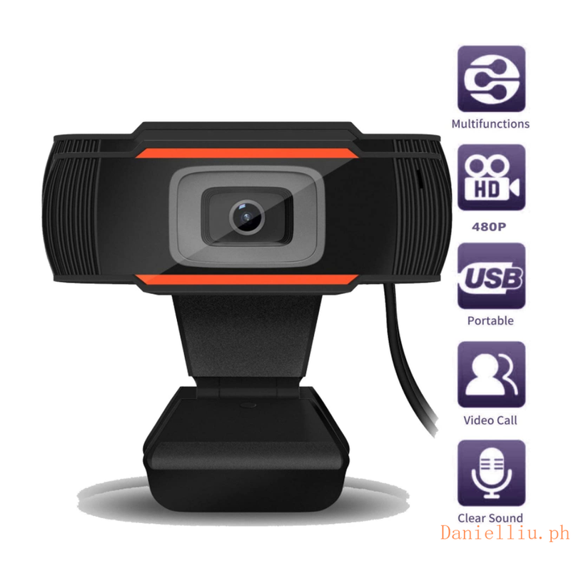 720p Hd Webcam Digital Video Live Streaming Web Camera Built In Dual Microphone Usb Computer Camera Pc Mac Laptop Desktop Web Cam Shopee Malaysia