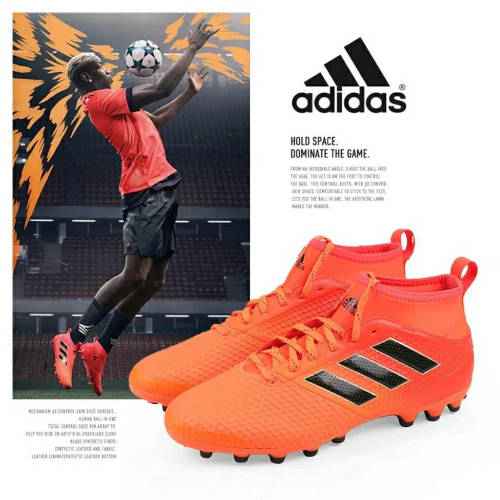 Original 100% adidas ACE 17.3 AG 39-45 Soccer Shoes Football Boots Outdoor  Shoes | Shopee Malaysia