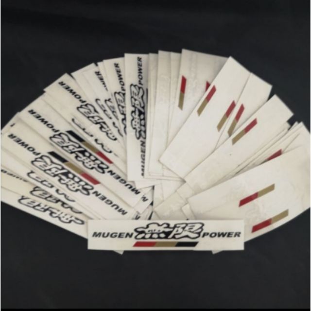 👍2pcs Mugen Power Stickers Shopee Malaysia