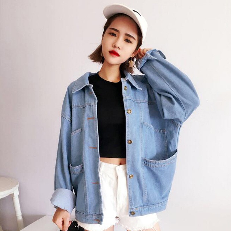 108+ Model Jaket Jeans Wanita Korea Gratis Terbaik