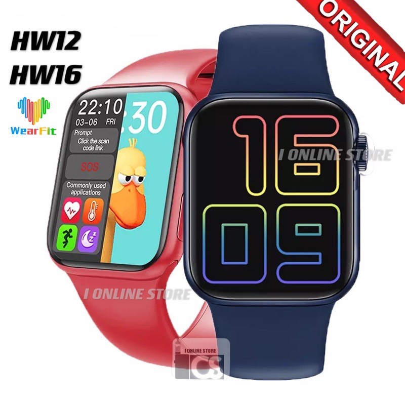 Ready Stock Original Iwo Hw12 Hw16 Smart Watch Women 44mm 40m Men Smartwatch With Password Split Screen Bluetooth Pk Shopee Malaysia