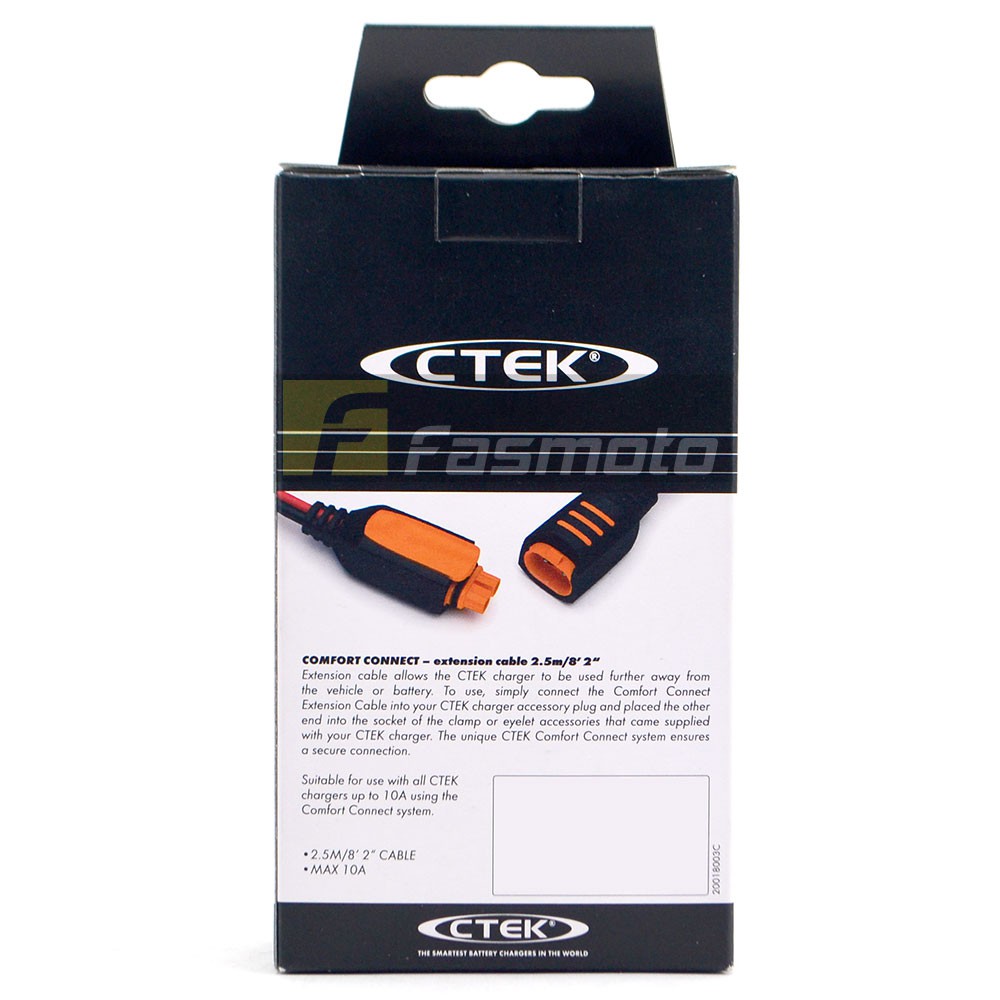 Ctek 56 304 Comfort Connect Extension Cable 2 5 Battery Charger