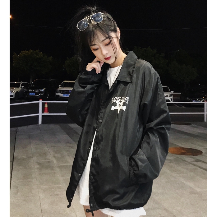 thrasher flame jacket