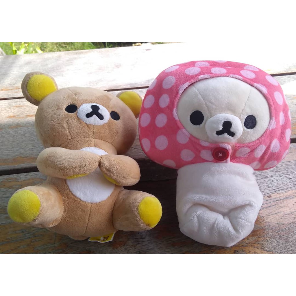 rilakkuma mushroom plush
