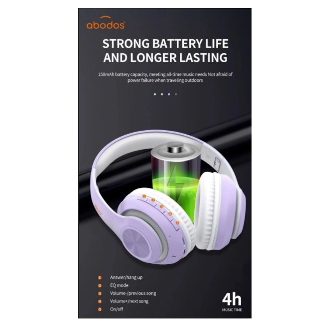 [Local Seller] Headphone AS-WH13 STEREO WIRELES SOUND WITH STRONG BASS BLUETOOTH