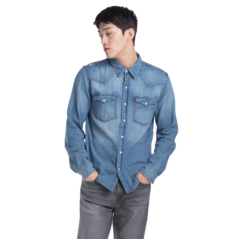 levi's classic denim shirt