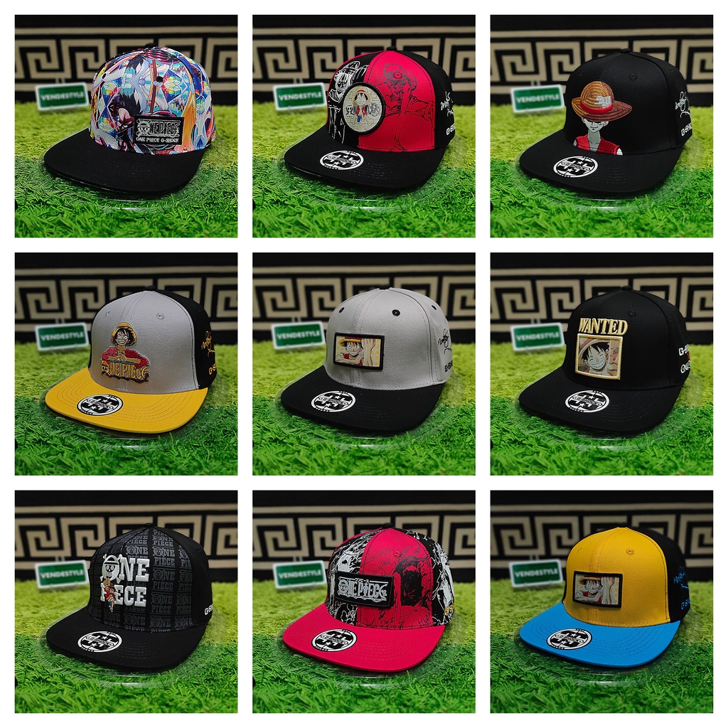 One Piece HOT DESIGN Topi Lelaki / Topi Snapback / Cap Men / Topi