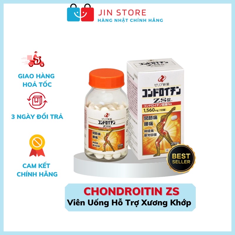 Chondroitin zs 270 Japanese Tablets chondroitin zs Spider Bone Tonic