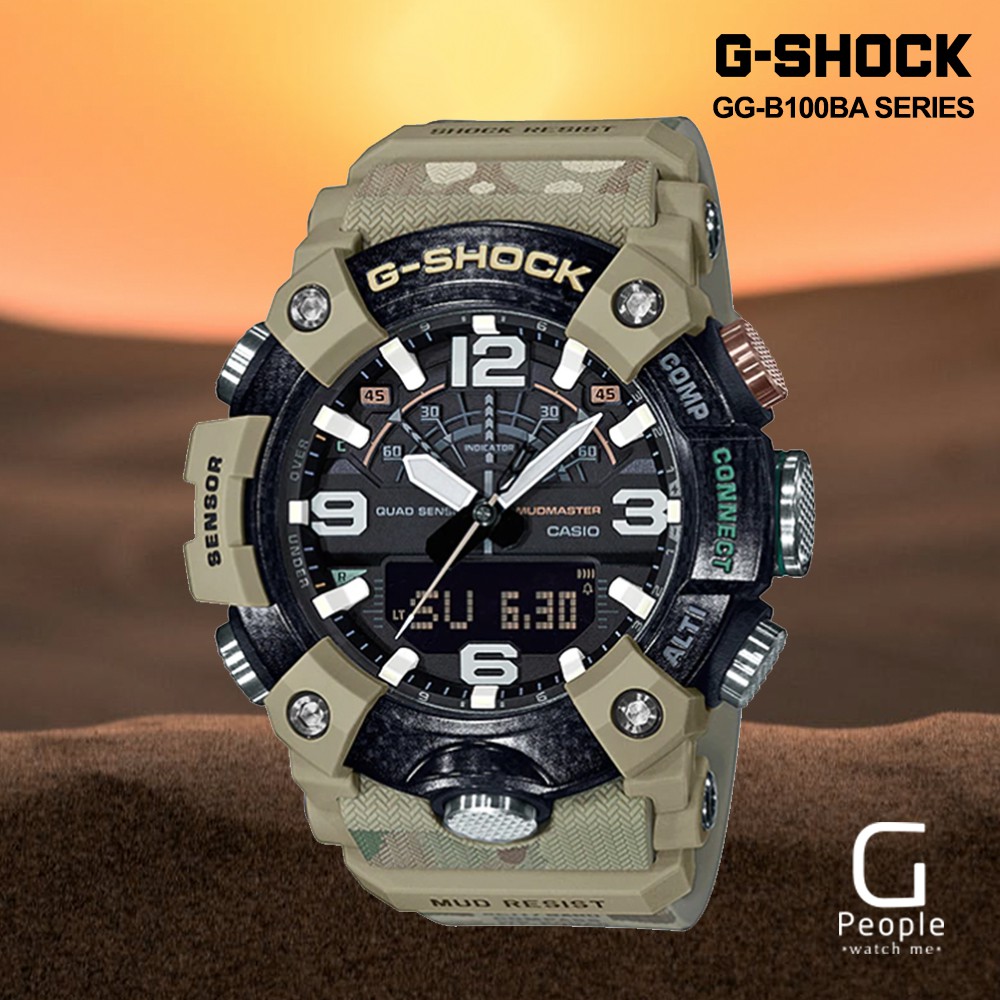 GINGER掲載商品】 G-SHOCK MUDMASTER GG-B100BA-1AJR ecousarecycling.com