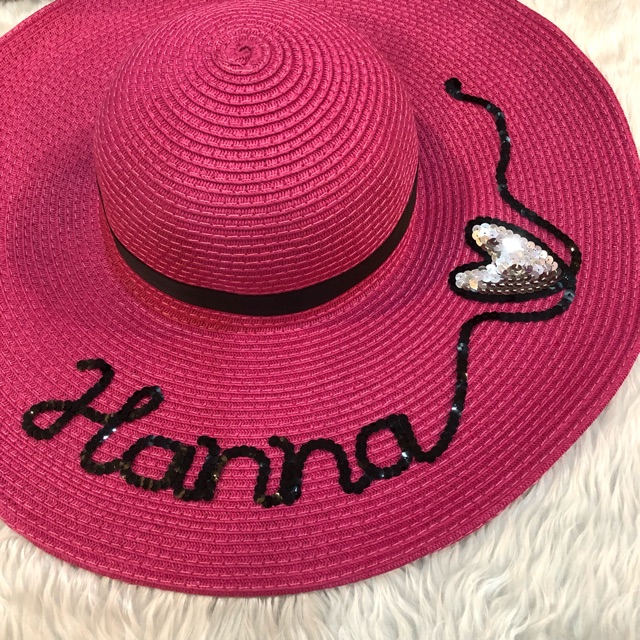 personalized floppy hats