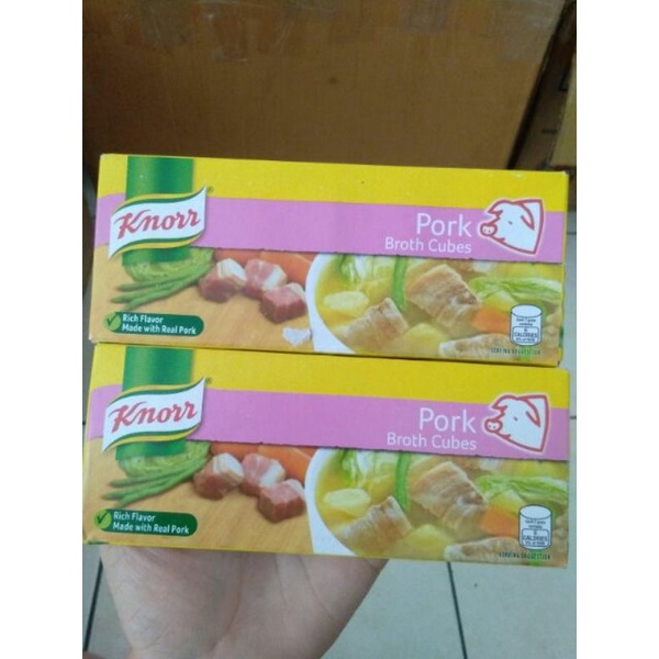 Philippine product Knorr pork cubes(6cubes)