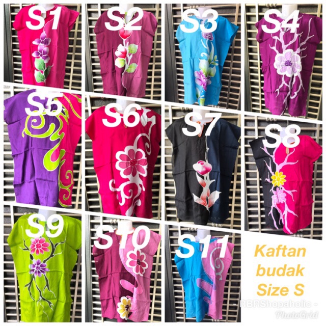 KAFTAN BATIK  BUDAK  BUDAK  RANDOM DESIGN Shopee Malaysia