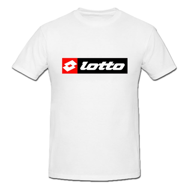 Lotto Sport Fashion Logo Cotton T-shirt-Men/Women Unisex | Shopee Malaysia